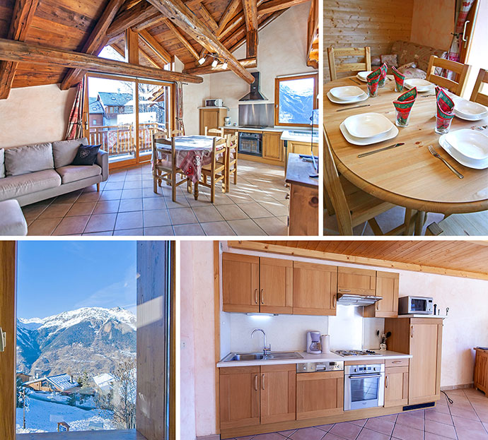 interieur salon appartement à louer